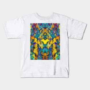 Yellow colour reaction Kids T-Shirt